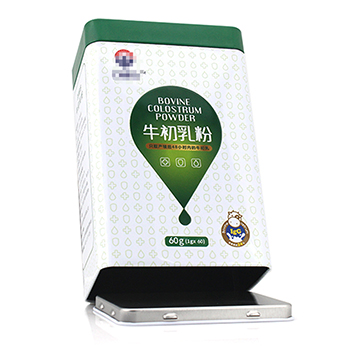 牛初乳粉鐵盒包裝_長(zhǎng)方形食品馬口鐵盒包裝定制